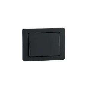 Staircase Switch 10 Ampere 7 × 7 cm Black Finish | Q1