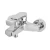 Bath Mixer Brass Size 51×20.5×7 cm, Chrome Color | Abyat Company - Image 2
