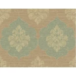 American Wallpaper Pale Beige Color Classic Design, Size 10mx0.53m, Model ZA31711