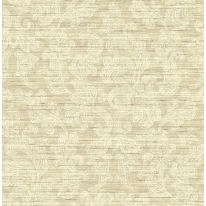 American Wallpaper Classic Design Light Beige, Size 10m x 0.53m | Balbaid Decor Company