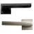 Separated Door Handles Silver Color | Dar Al Nijara Company - Image 2