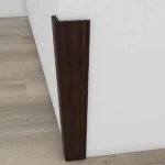 Fiber wall corner size 240x3x3 cm dark brown color 