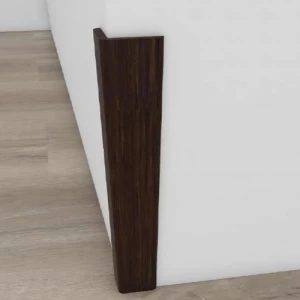 زاوية جدار فايبر مقاس 240×3×3 سم بني غامق | خط  الفخامة