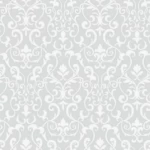 ورق جداري مشجر غلاف فينيل، طول 15.6م، عرض 106 سم، لون رمادي