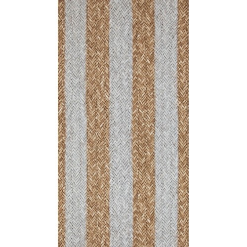 Wall Decoration Striped Design 10m x 0.53m Gray with Beige | Balbaid Decor Company