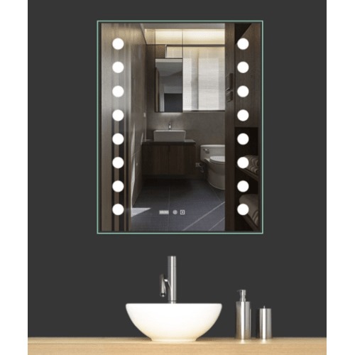 Bathroom LED Mirrors Size 60x80 cm | Saudi Ceramics