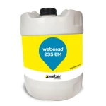    لاصق SBR للمونة والخرسانة Weberad 235 EM عبوة 5 لتر براند ويبر لون  أبيض