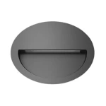 Minima-an Wall Light 4W Without Bulb, Gray, Diameter 115 mm