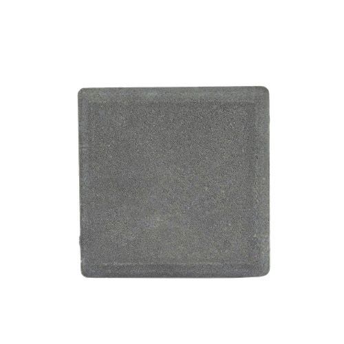Holland Design Square Interlock Tiles Rough 20X20X10 cm Dark Gray 20 cm Thickness | Al Sarif Building Materials