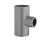 TEE REDUCING PVC Schedule 80 Chanal Brand Size 1 × ½ inch Height 83.95 mm Dark Gray Color
