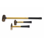 مطرقة برأس كروي، مقبض من الألياف الزجاجية، وزن 36.0 أونصة، طول 14 بوصة ماركة أمبكو