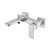 Bathtub Mixer Brass 21.8×18.7×10.8 cm Chrome Color | Abyat Company - Image 2