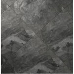 Porcelain Floor Tiles 80x80×0.9 cm, Grey Color, Pegolia Model