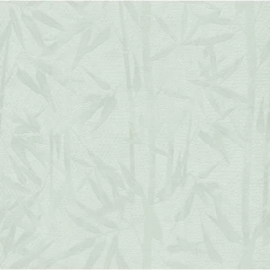 Italian Leaf-Patterned Wallpaper 10m x 0.73m Pale Green, Model Z90038 | Balbaid Decor Company