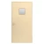 Fire door SFFECO Cold rolled steel   with square glass window Model SF/SD Single Door leaf size 1950×900   mm  Color Beige