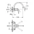 High Wall Sink Mixer Length 2.44 cm | Albayt Alaniq Sanitary Tools - Image 2