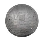 غطاء الفتحات الارضية  الزامل مصنوع من  الكمبوزيت مقاس  775 مم    حموله ثقيلة C250/D400 اللون اسود