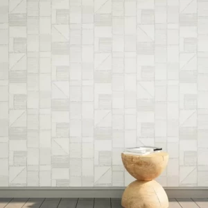 ورق حائط تصميم هندسي طول 10 م، عرض 50 سم، لون بيج | 10241