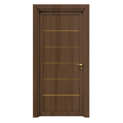 Premium Natural Wood Door 235x115 cm, 6 cm Thickness, Brown | GM01
