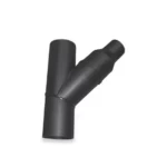 قسام نقاص واي HDPE مجزأ مقاس 160×110 مم، طول 1726 مم، لون أسود | مصنع كوزمو بلاست