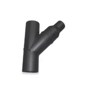 HDPE Segmented Reducing Y Branch 160×110 mm, Length 1726 mm, Black | Cosmoplast Factory