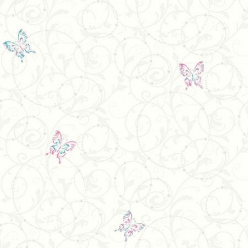 ورق جدراي شبابي واطفال لون اوف وايت، 10 م × 0.53 م، موديل GK8940 | شركة بالبيد للديكور