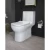White Floor Mounted WC Dream Model, Size 25 cm