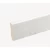 Decorative Wooden Fiber Skirting, 1.6m Width, 8cm Height, White color, Model 304483