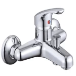 ABS Chrome Chinese Automatic Shower Mixer