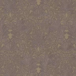Patterned Wall Decoration, Brown Color, Size 10m×1.06m, Model 83080