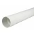 UPVC Plastic Pipe PN  16 Bar Size 160 mm Thickness 13.2 mm White Color | Almona  Factory