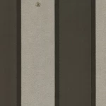 ورق جدران ايطالي لون بني تصميم مقلم ، مقاس 10 م×0.70 م، موديل rc17037