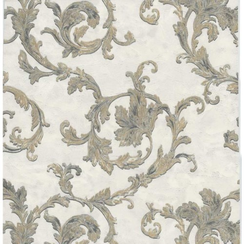 Italian Classic Wallpaper 10 m x 1.06 m Light Beige, Model 56923 | Balbaid Decor Company
