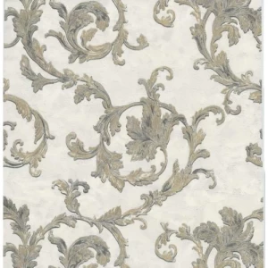 Italian Classic Wallpaper 10 m x 1.06 m Light Beige, Model 56923 | Balbaid Decor Company