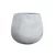 Round planting pot, concrete, light gray, width 60 cm, height 55 cm.