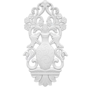 PU Foam Ceiling Cornices Size 76x40 cm, White Color | Zakharef Company