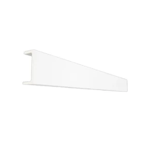 Exterior Decorative Cornices 20.8 cm Height, 13 cm Width, 2.40 m Length, White | Zakharef Company