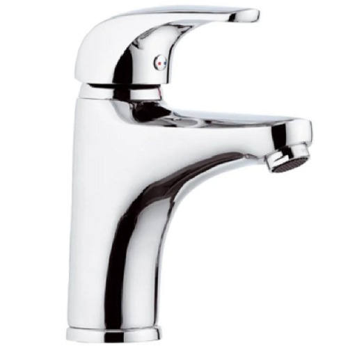 Italian Automatic Chrome Bathroom Washbasin Mixer Brass, Short | Al Muhaidib Sanitary and Ceramic