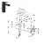 KLUDI Washbasin Mixer , Black color, Model KLUDI M