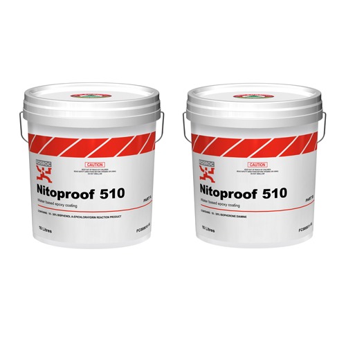 Epoxy Floor Moisture Barrier Coating Nitoproof 510 Gray, 20 Liters | Fosam Company Limited