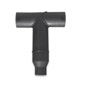 قسام نقاص HDPE مجزأ 160×125 مم، ارتفاع 265 مم، لون أسود | مصنع كوزموبلاست