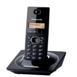 Panasonic Cordless Telephone with Caller ID Display, Piano Black Color