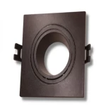 فريم سبوت لايت فردي، عرض 9.5 سم، لون أسود