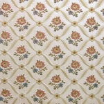 Wallpaper Ducali Design, White with red Color, Made in Russia, size 10 m², Item Number 3060-5