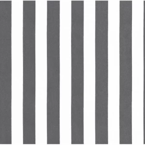Striped Wall Decoration 10m x 0.53m Gray & White, Model 440249 | Balbaid Decor Company