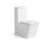 Floor Mounted Ceramic Bathroom, 30 cm Size, PP Cover, White, square