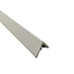 Wall Wooden Corner, size 290x2.5x2.5 cm, color grey, Model 709