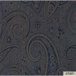 ورق جداري ايطالي لون كحلي تصميم نقشات، مقاس 10 م×0.73 م، موديل 275027