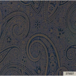 Italian Wallpaper Patterned Design Navy Blue, Size 10mx0.73m, Model 275027 | Balbaid Decor Company