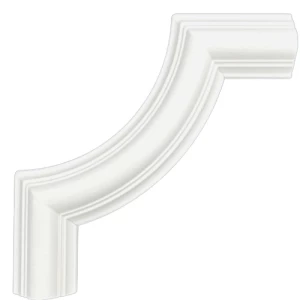 PU Foam Accessories 4 Pieces, 18 cm Length x 18 cm Height, White | Zakharef company